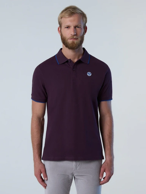 Picture of North Sails MEN'S SHIRT SHORT SLEEVE POLO WITH GRAPHIC 692424