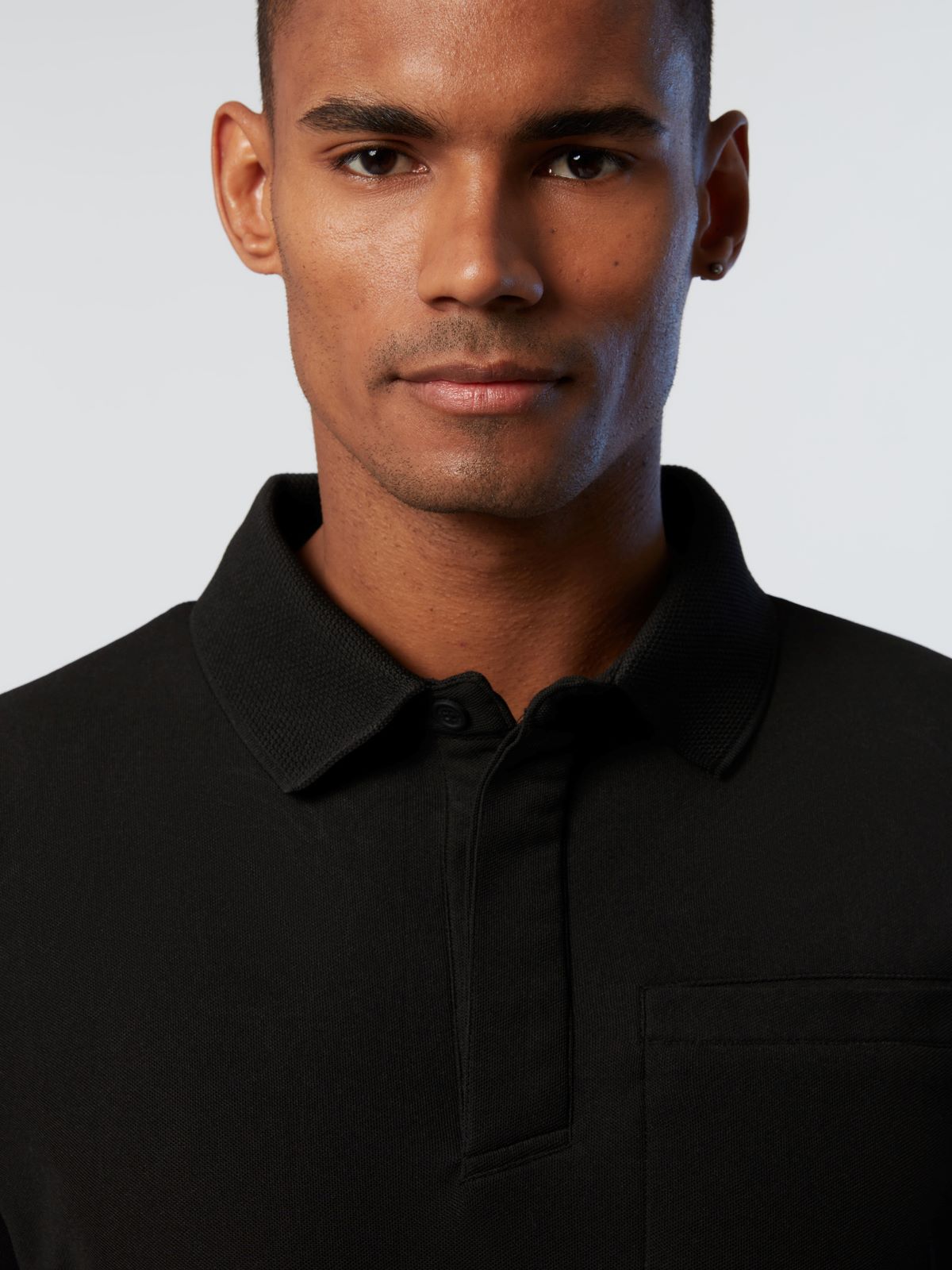 North Sails MEN'S SHIRT LONG SLEEVE POLO WITH POCKET 692433