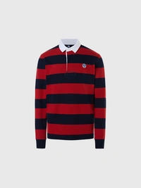 North Sails MEN'S SHIRT LONG SLEEVE POLO WITH LOGO 692434