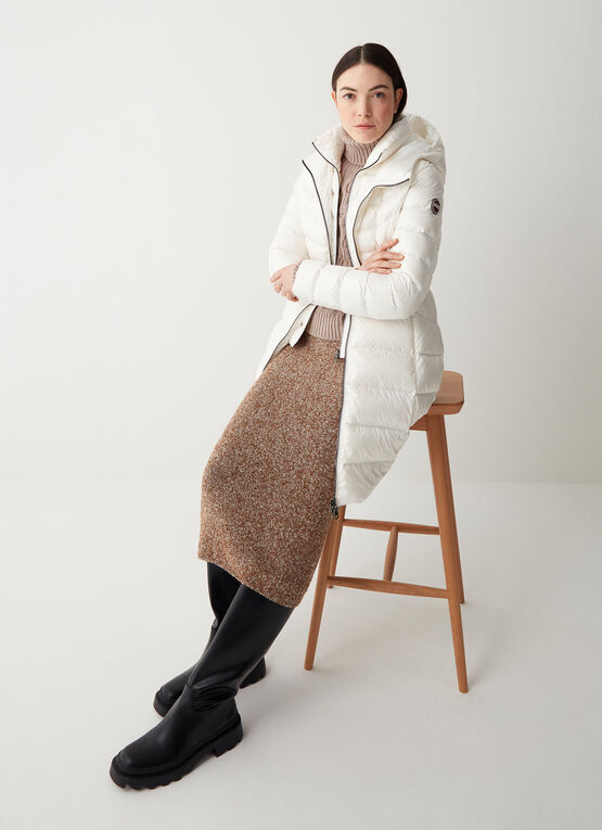 Colmar WOMEN'S LONG DOWN JACKET WITH HOOD 2220 5WG