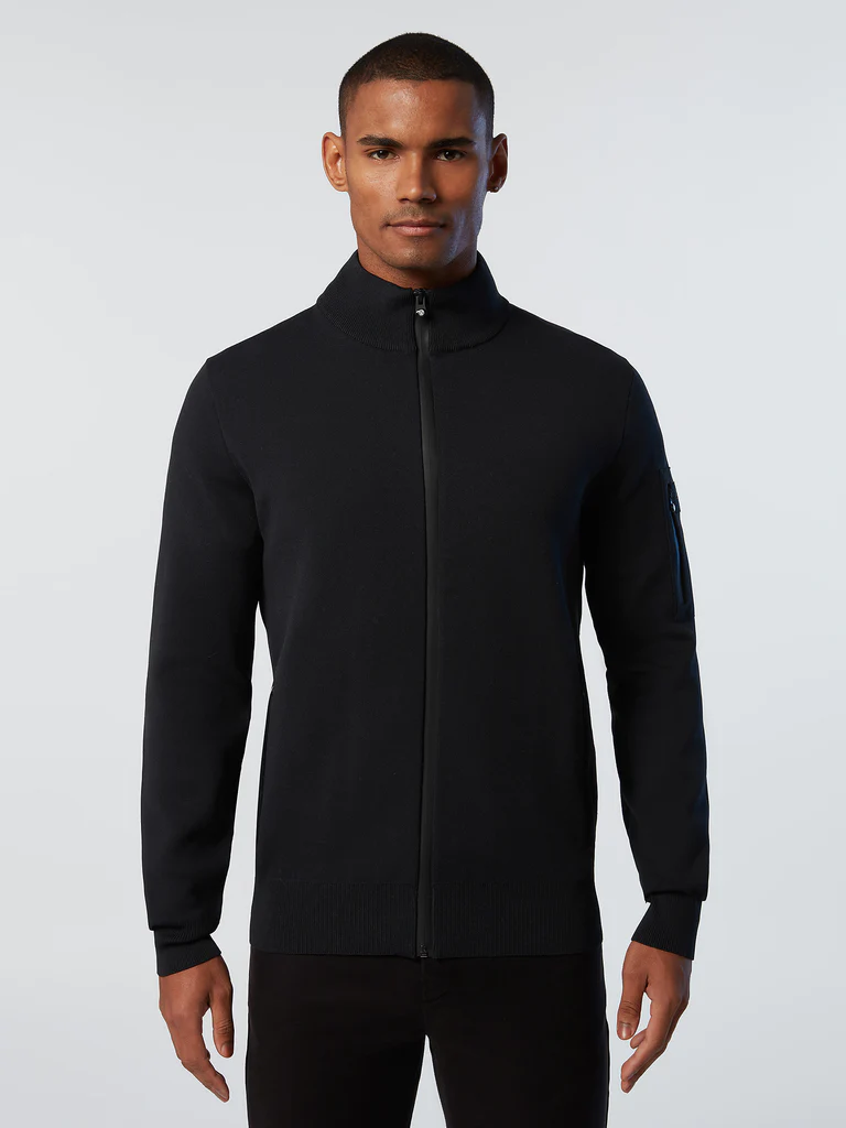 North Sails MEN'S KNIT SWEATSHIRT FULL ZIP 12GG 699886