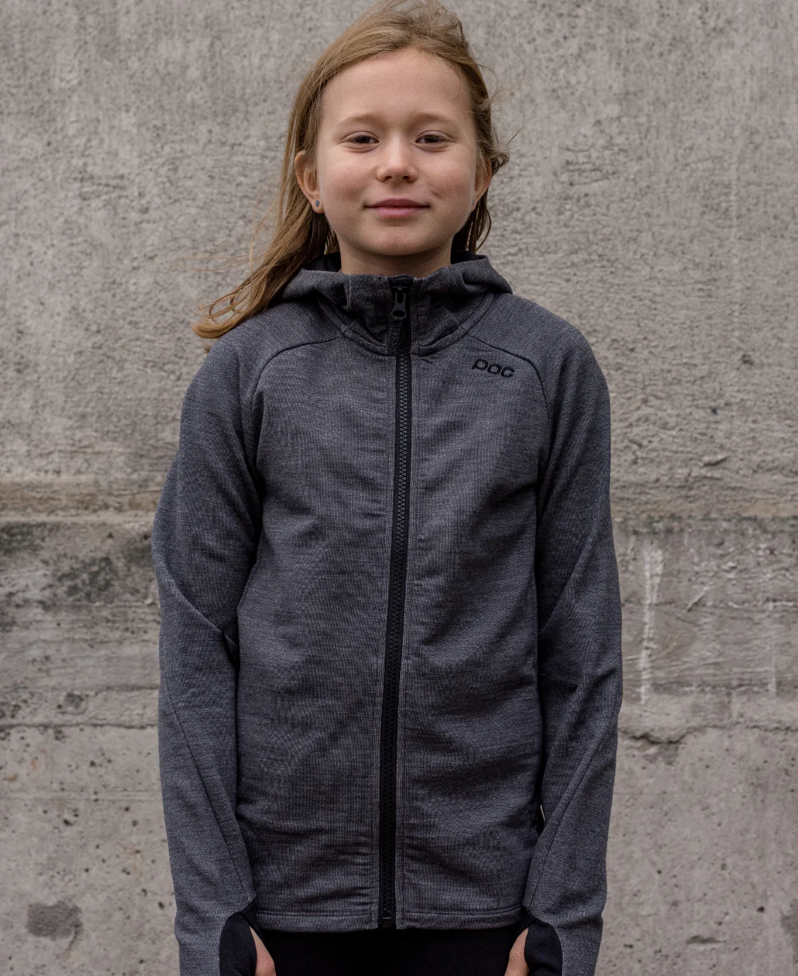 Poc MERINO ZIP HOOD JR