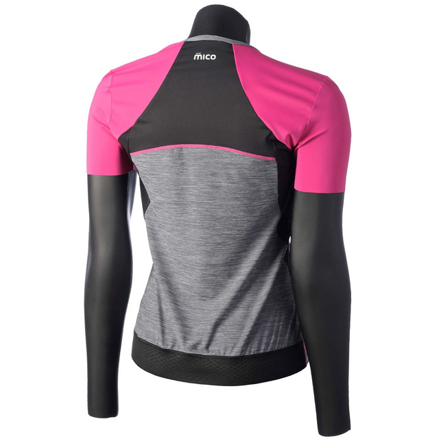 Picture of Mico WOMAN'S HALF SLEEVE V NECK SHIRT M1 TRAIL MA03389