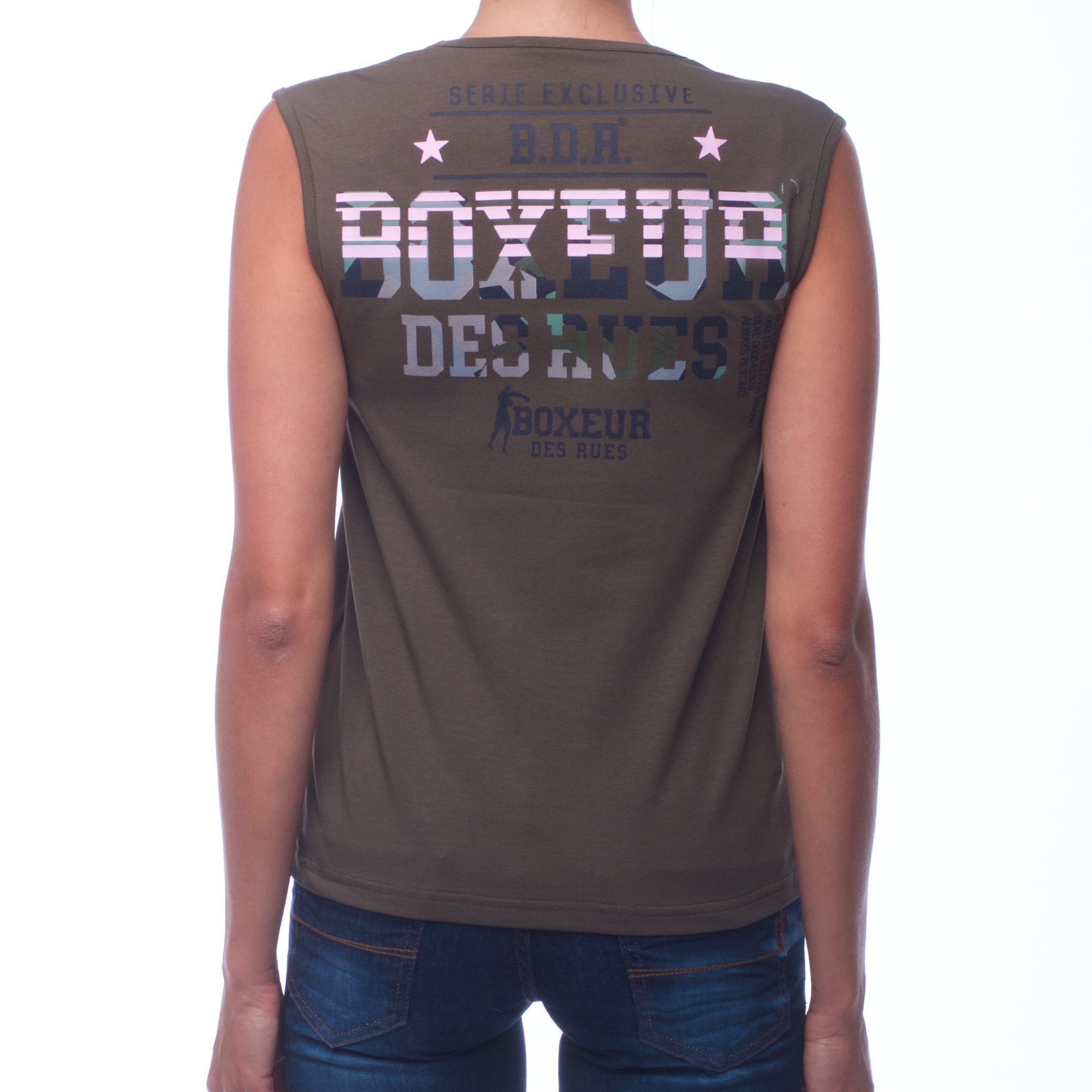 Boxeur WOMEN'S SLEEVELESS SHIRT BXE-3162TJ