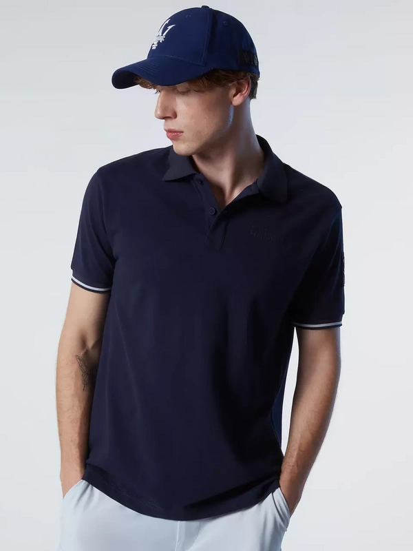 North Sails MEN'S POLO SHIRT SHORT SLEEVE MASERATI 452027