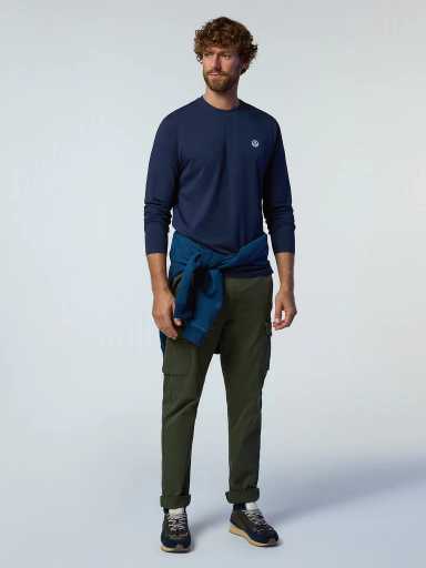 North Sails MEN'S LONG SLEEVE SHIRT WITH LOGO 692902