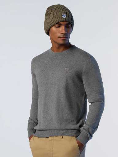 North Sails MEN'S KNITTED SWEATER CREWNECK 12GG 699858