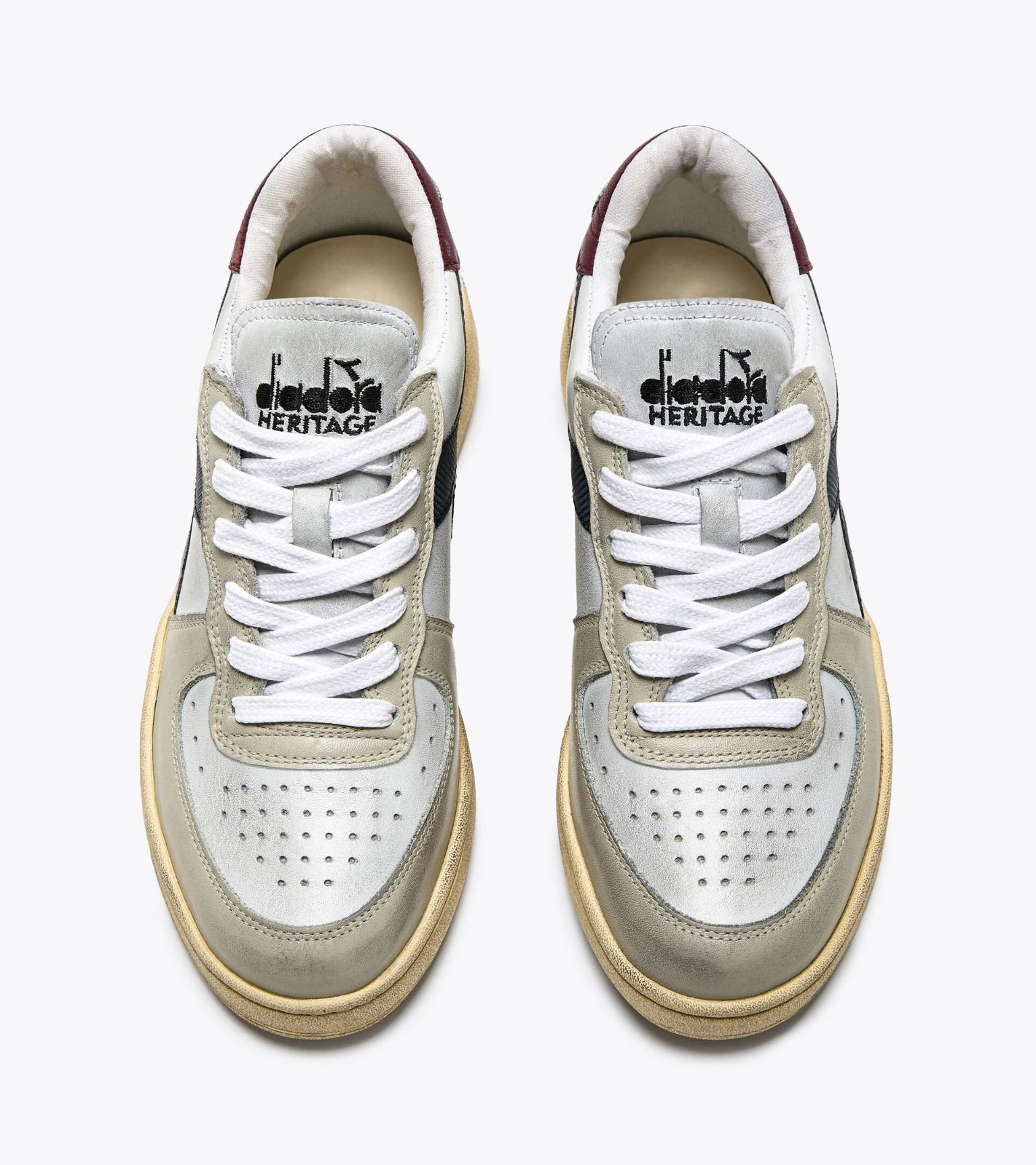 Diadora MEN'S SNEAKERS MI BASKET LOW USED 201.179043