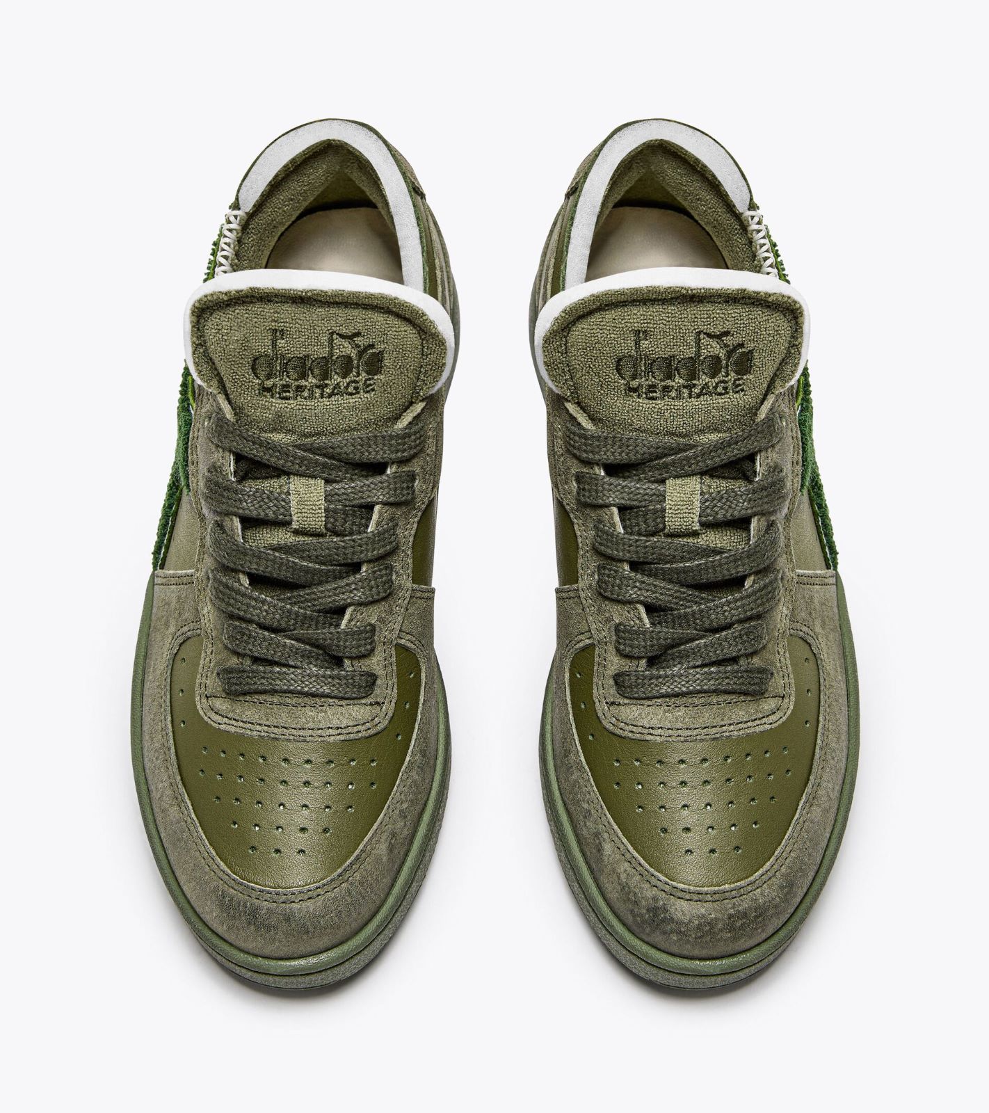 Diadora MEN'S SNEAKERS MI BASKET ROW CUT TERRY 201.180206