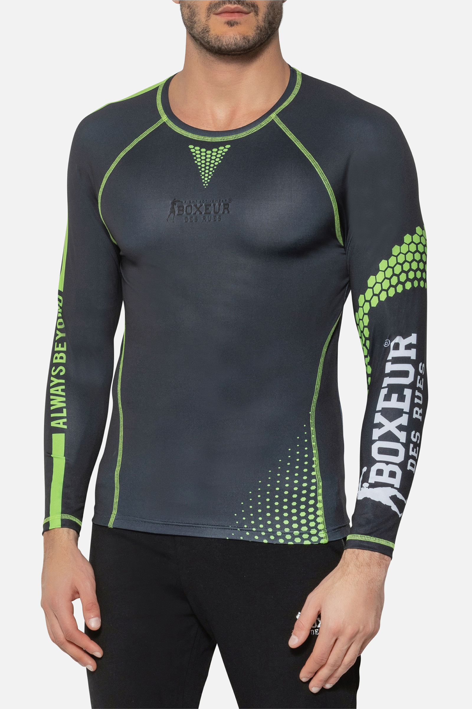 Boxeur MENS TRAINING T-SHIRT LONG SLEEVE BXT-20184L