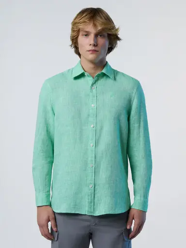 Picture of Nort Sails SHIRT LONG SLEEVE SPREAD COLLAR 664300