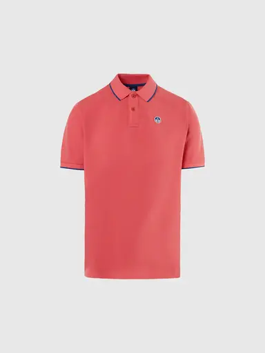 Nort Sails POLO SHORT SLEEVE COLLAR WITH STRIPED IN CONTRAST 692452