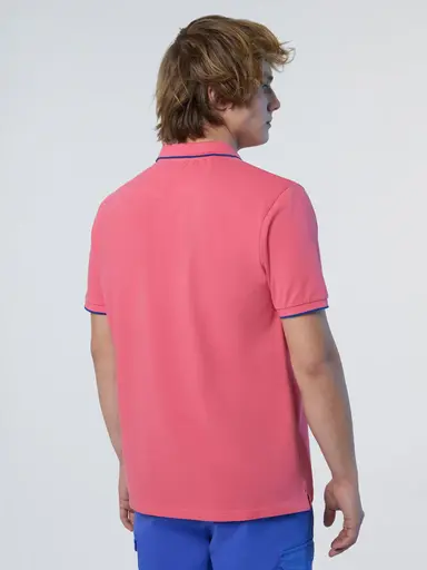 Nort Sails POLO SHORT SLEEVE COLLAR WITH STRIPED IN CONTRAST 692452