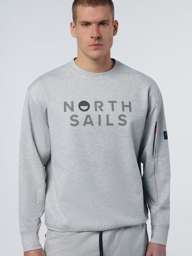 North Sails CREWNECK SWEATSHIRT INTERLOCK 691229