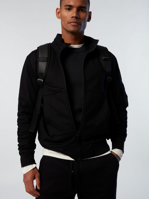 North Sails MEN'S FULL ZIP SWEATSHIRT WITH LOGO 691204