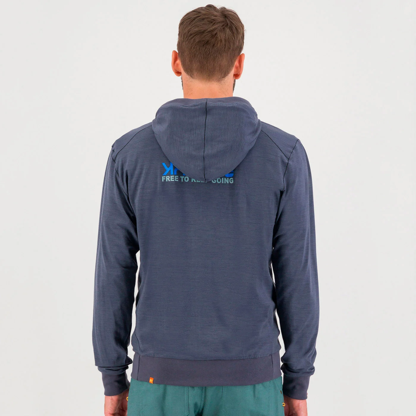 Karpos MEN'S COPPOLO MERINO FULL-ZIP HOODIE