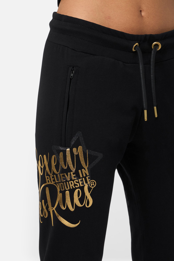 Boxeur WOMEN'S SWEATPANTS W/RUCHES BXW1000441