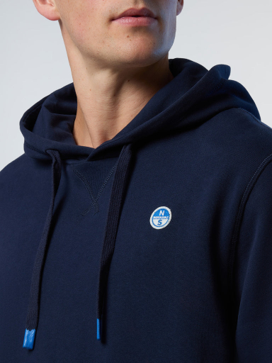 North Sails MEN'S HOODED SWEATSHIRT WITH LOGO 691257