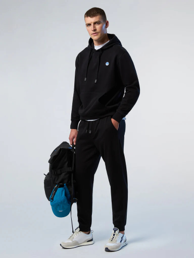 North Sails MEN'S HOODED SWEATSHIRT WITH LOGO 691257