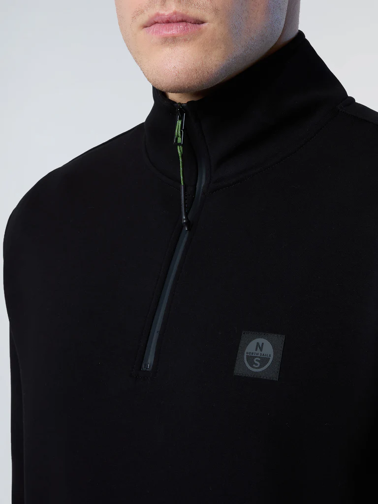 North Sails HALF ZIP SWEATSHIRT WITH LOGO 691268