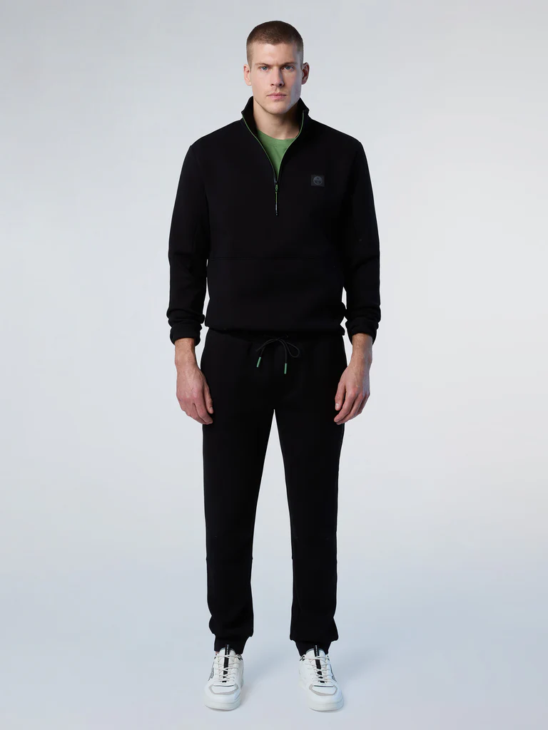 North Sails HALF ZIP SWEATSHIRT WITH LOGO 691268