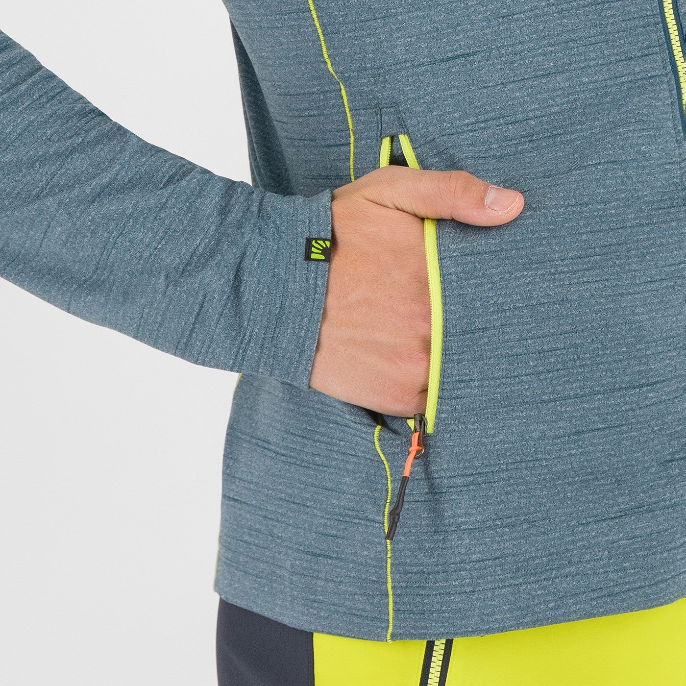 Karpos MEN'S POMEDES EVO FULL-ZIP FLEECE JACKET