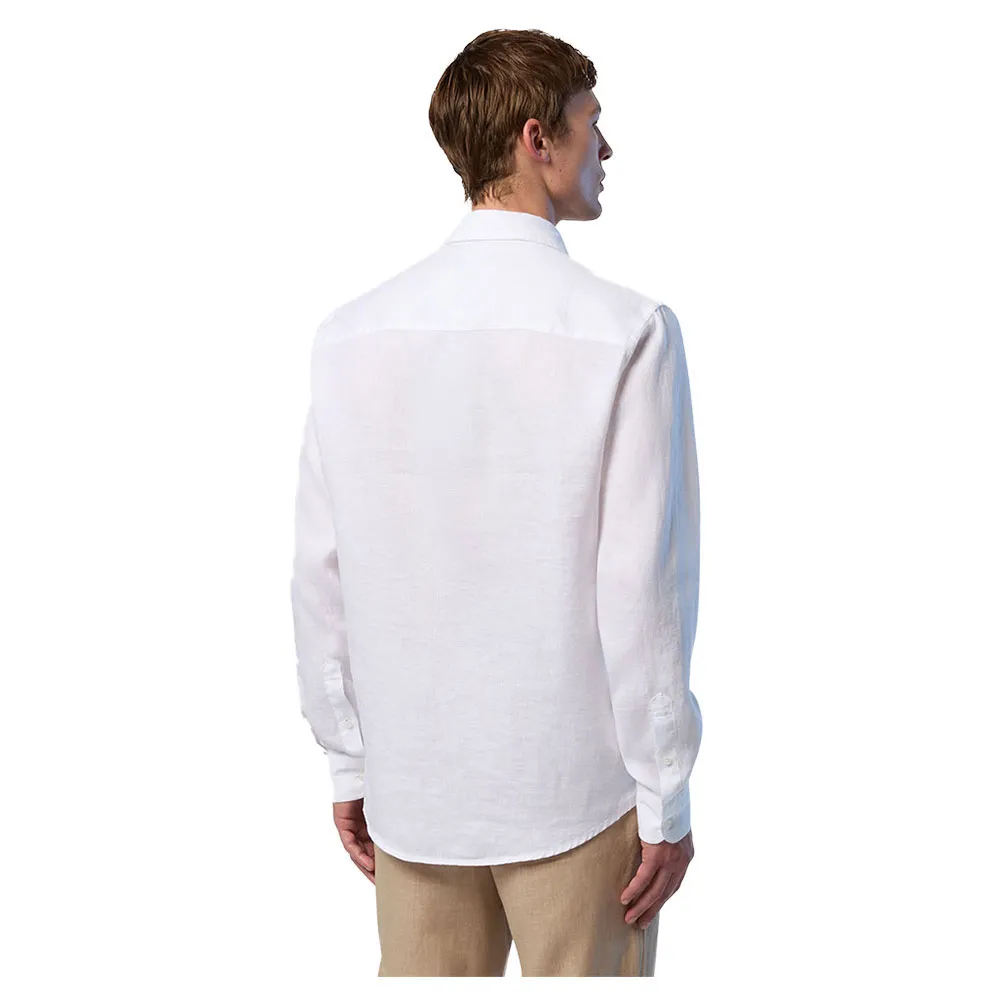 North Sails SHIRT LONG SLEEVE REGULAR SPREAD COLLAR, men's long shirt