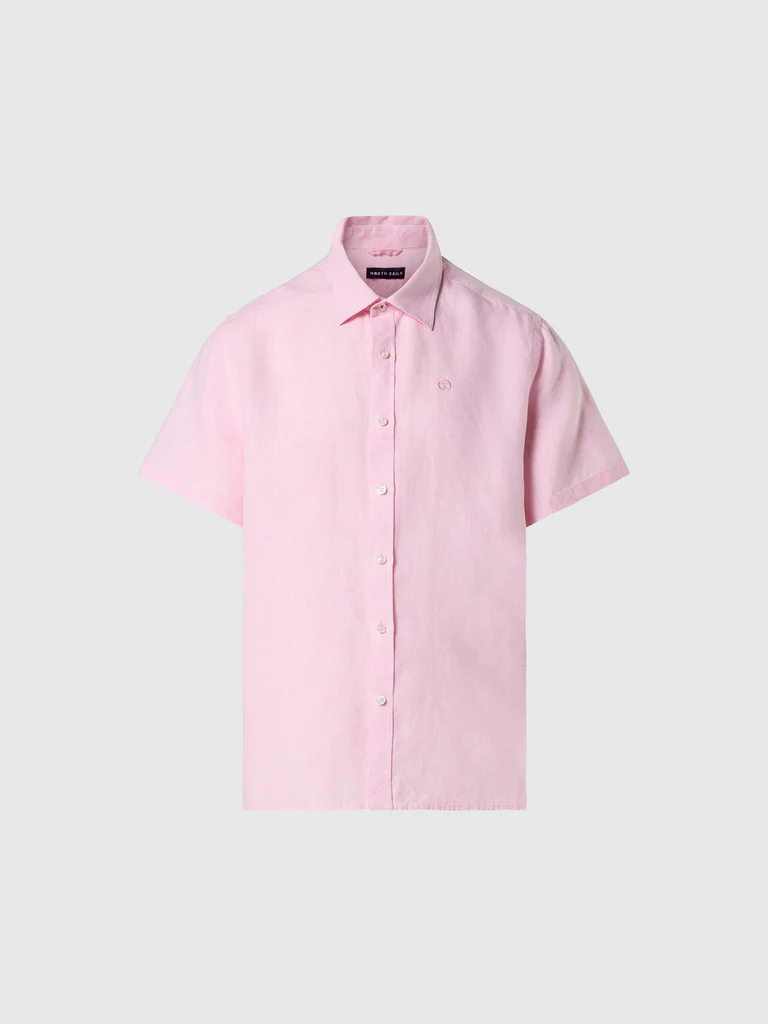 North Sails SHIRT SHORT SLEEVE SPREAD COLLAR, men's shirt