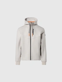 North Sails HOODED FULL ZIP SWEATSHIRT W/LOGO, men's sweatshirt