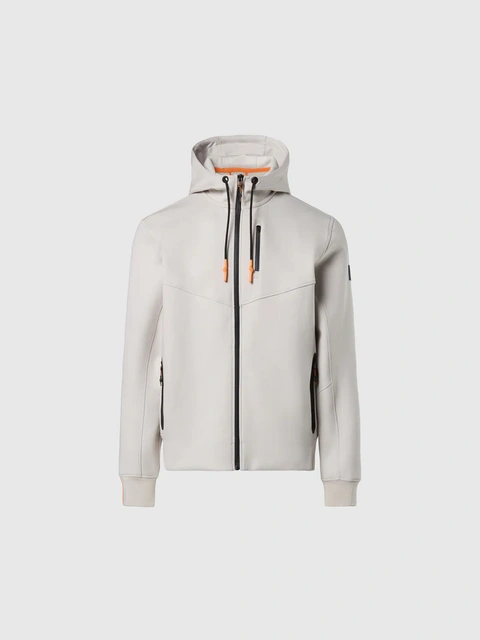 Picture of North Sails HOODED FULL ZIP SWEATSHIRT W/LOGO, men's sweatshirt