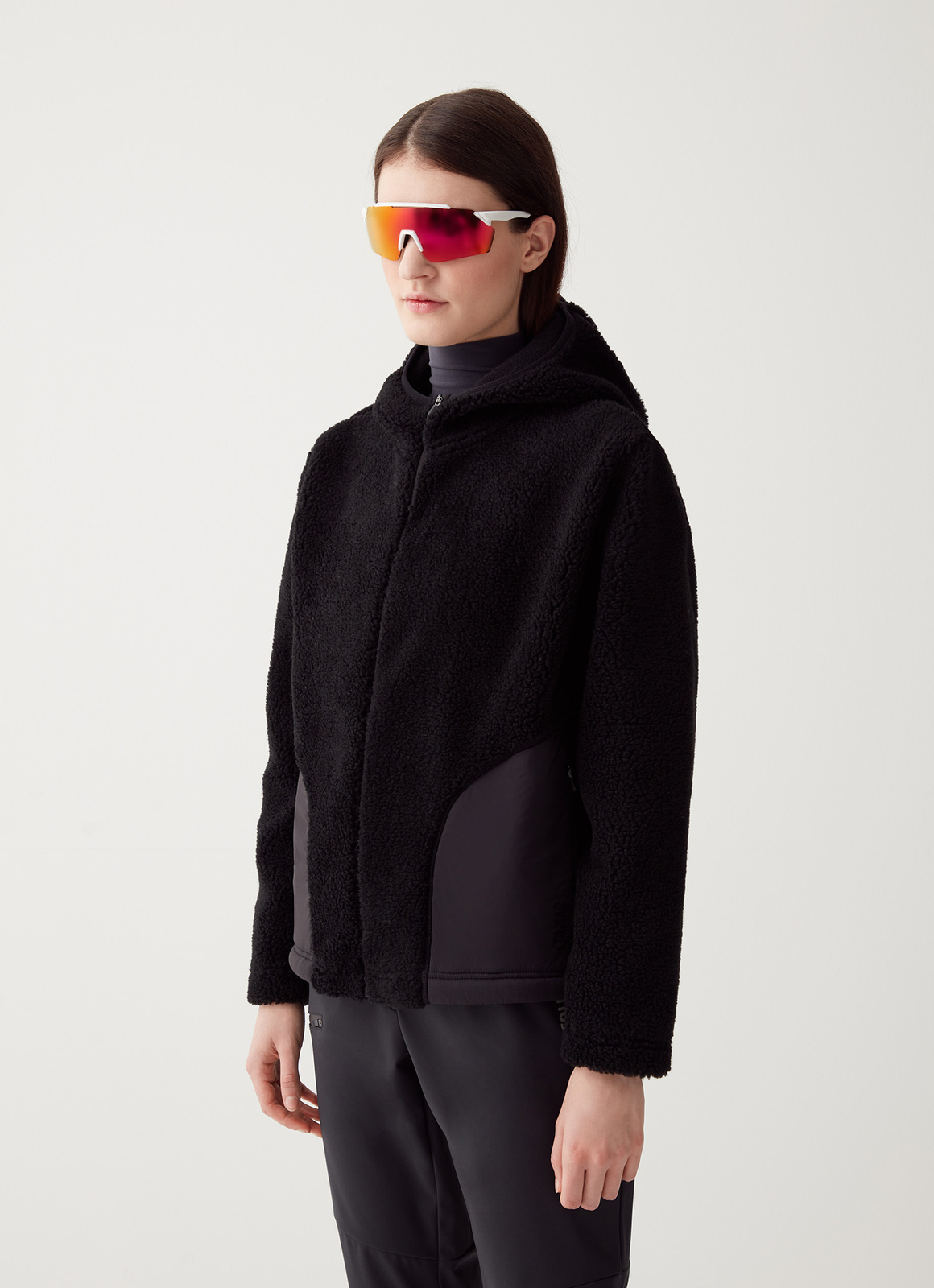 Colmar WOMEN'S SKI FLEECE JACKET WITH HOOD 9351 5XY