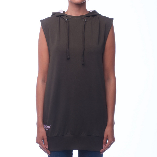 Picture of Boxeur WOMEN'S SWEATER WITH HOOD WITHOUT SLEEVES BXE-4988J