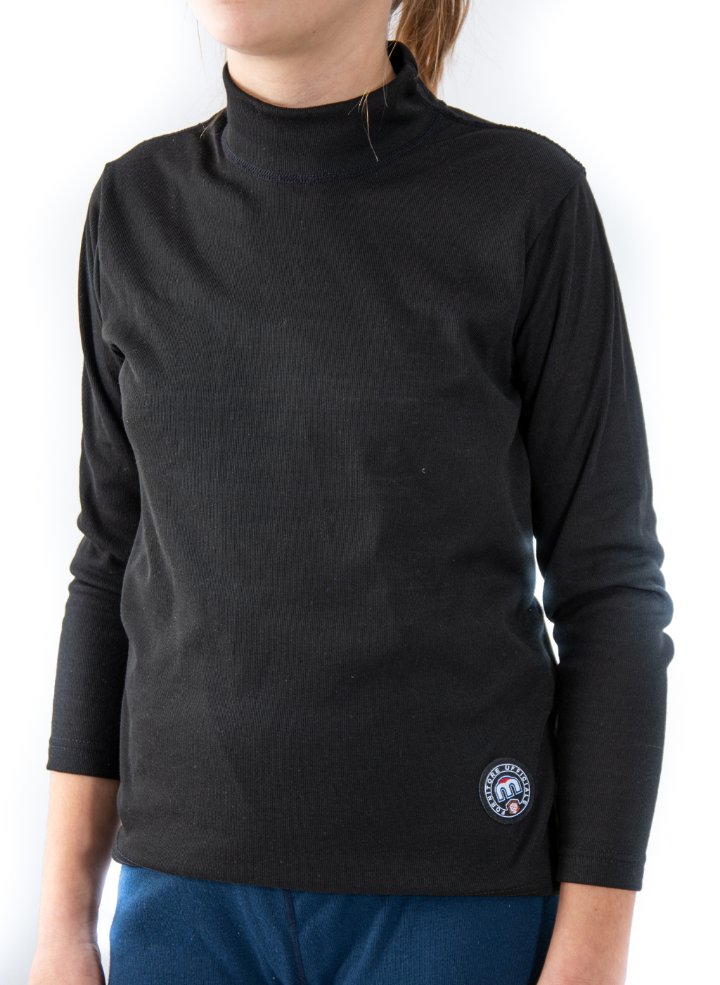 Mico KIDS LONG SLEEVES MOCK NECK SHIRT WARM CONTROL IN02771