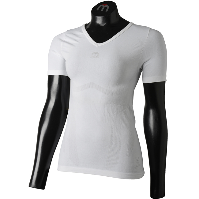 Mico WOMEN'S TECHNICAL T-SHIRT HALF SLEEVES V-NECK IN01805