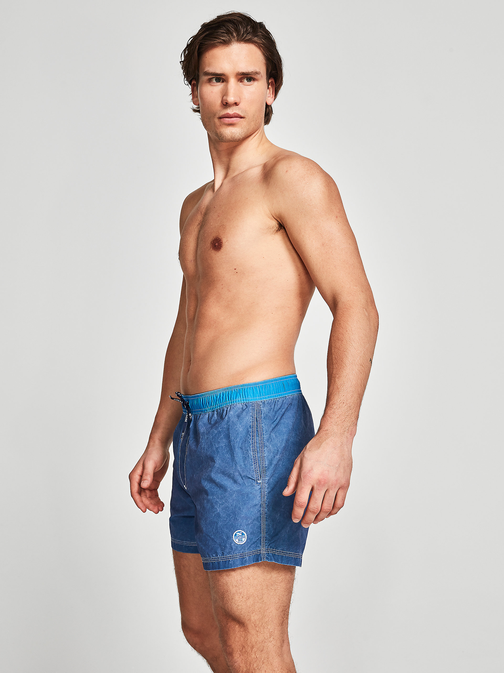 North Sails MEN'S SWIM SHORTS COTTON AND NYLON 673458