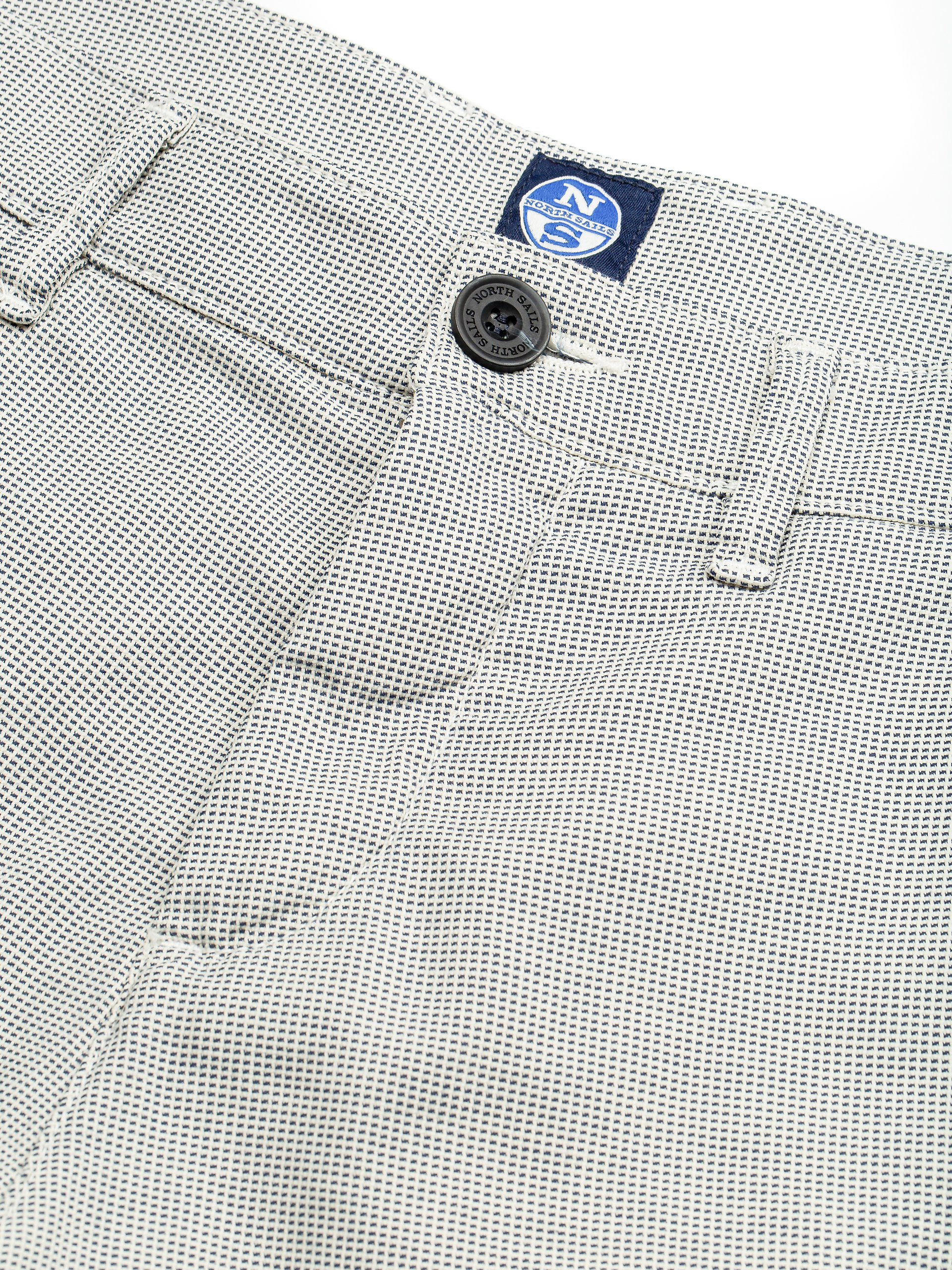 North Sails PRINTED COTTON CARGO SHORTS 672833