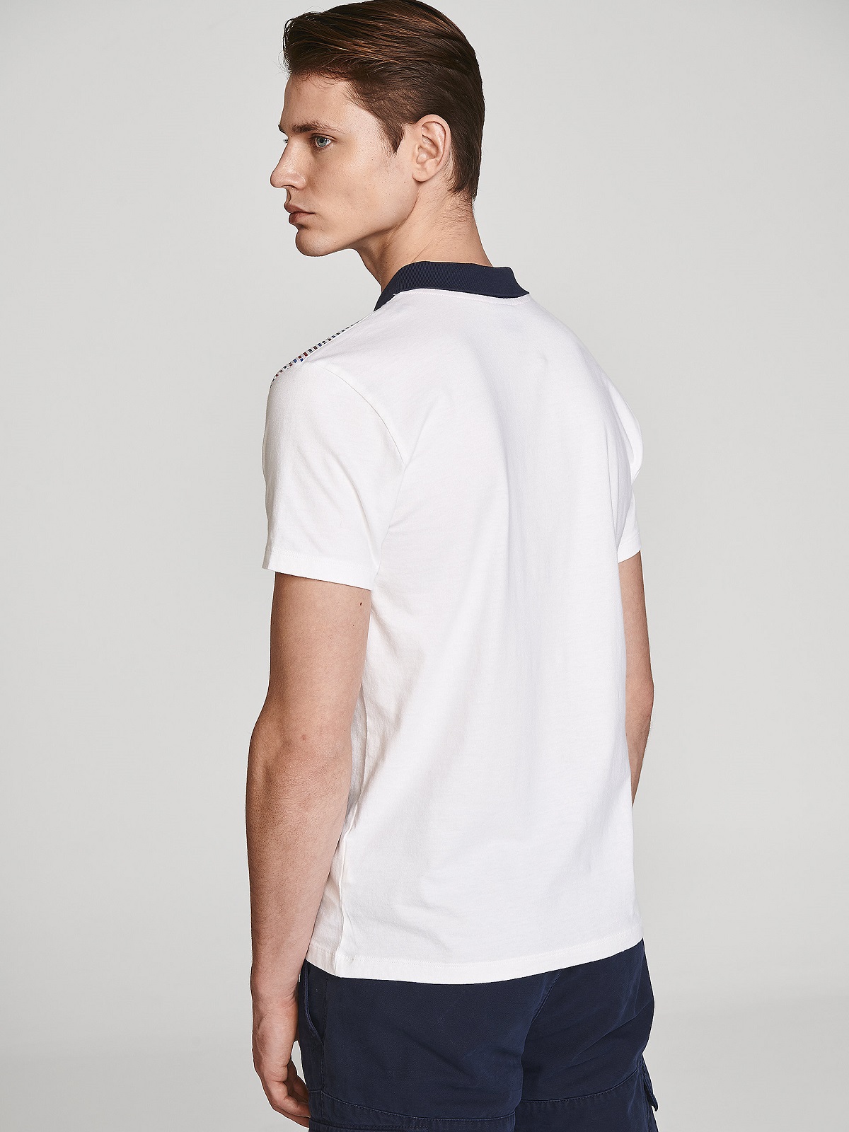 North Sails MEN'S POLO T - SHIRT JERSEY CONTRAST 692265