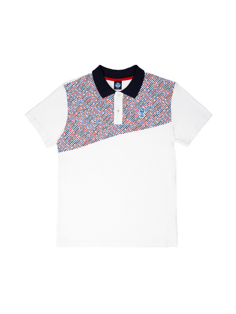 North Sails MEN'S POLO T - SHIRT JERSEY CONTRAST 692265