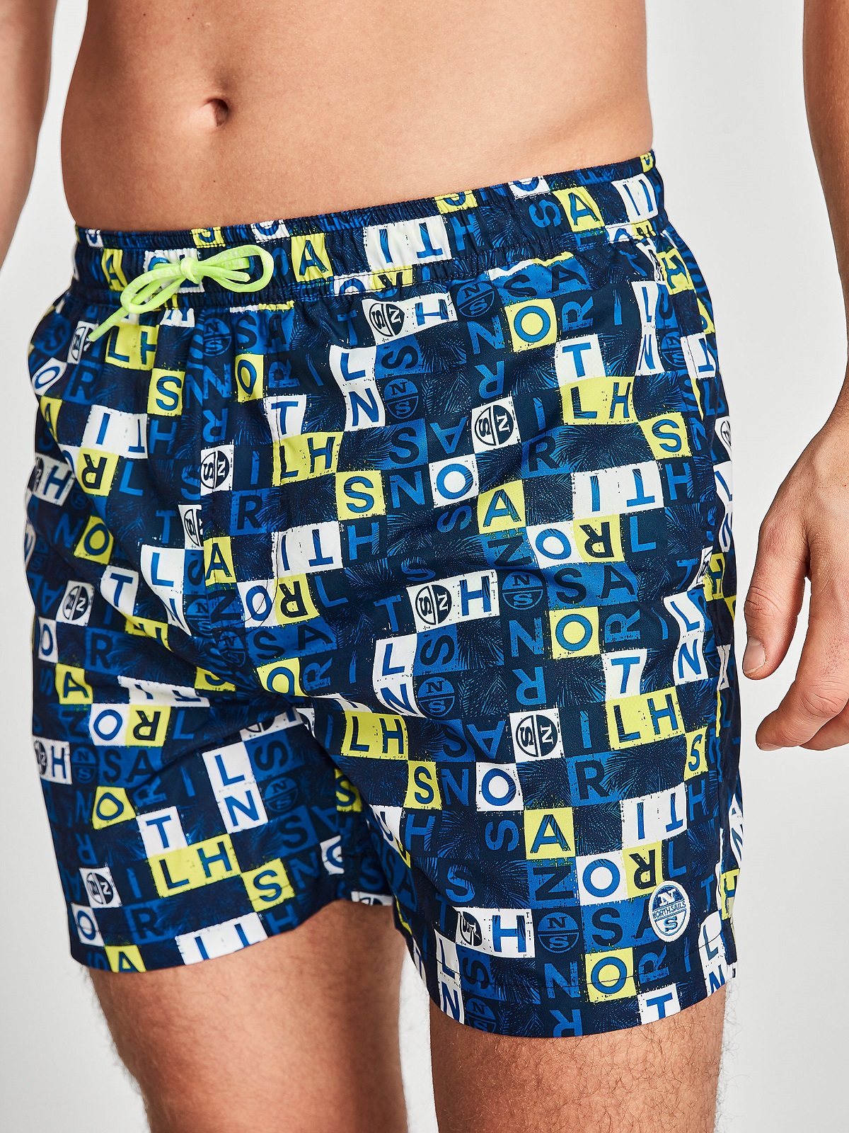 North Sails MEN'S SWIM SHORTS RECYCLED FABRIC 673465