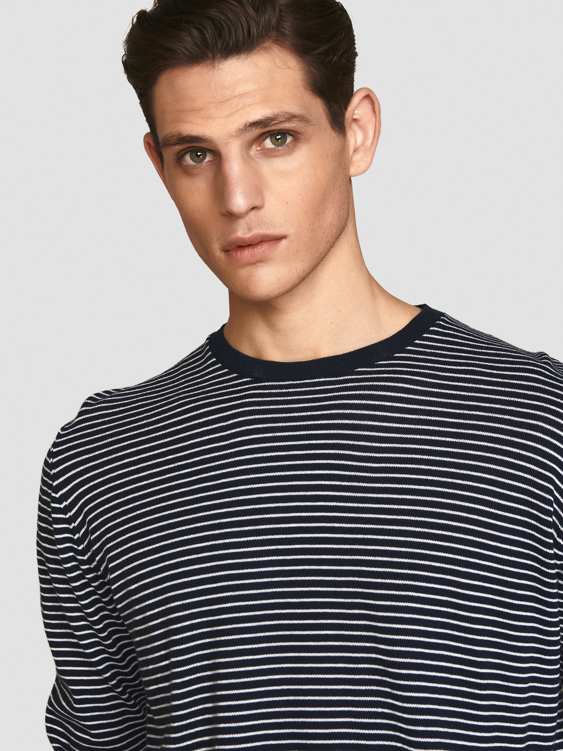 North Sails MEN'S SWEATER STRIPED COTTON 698521