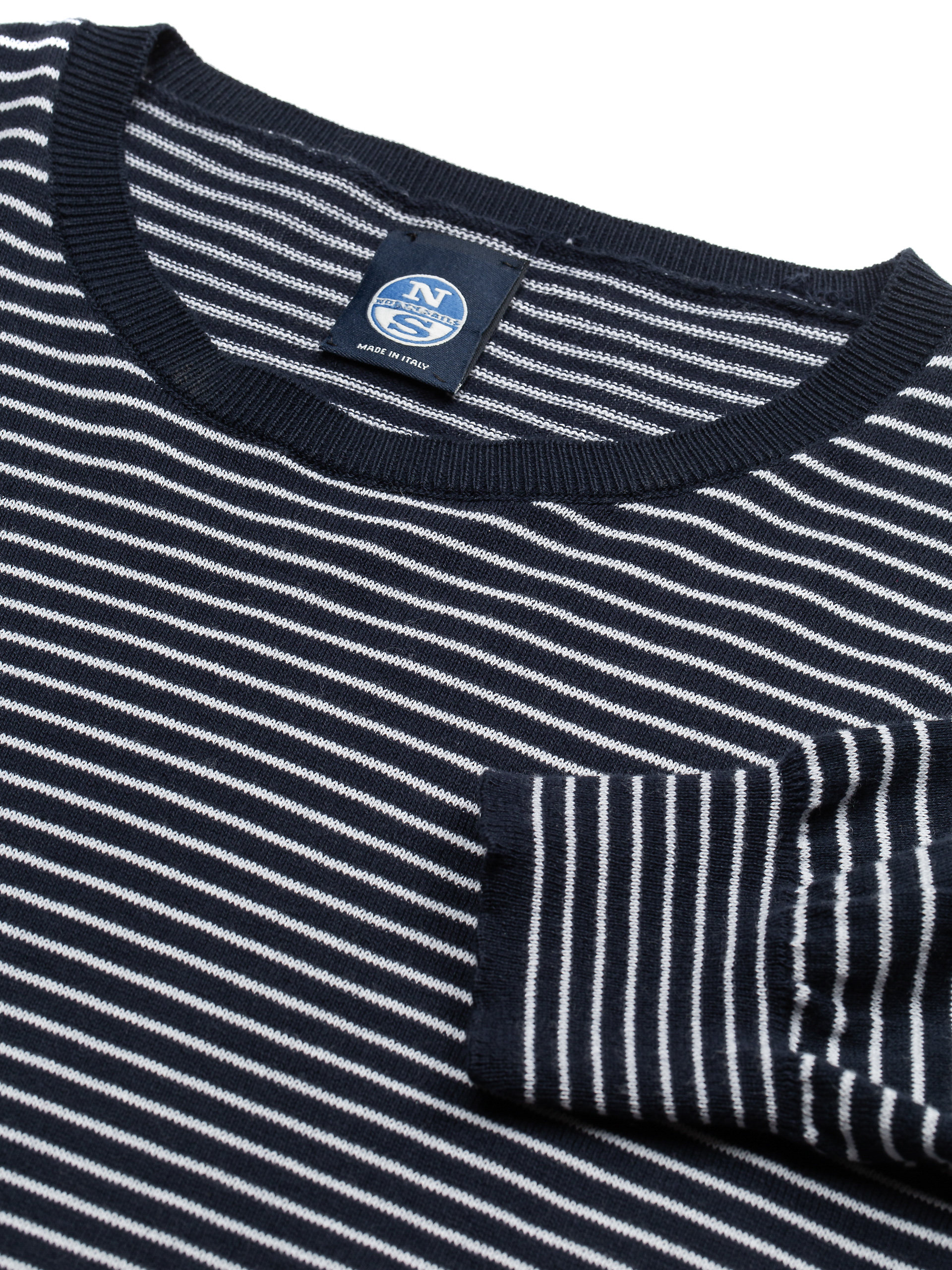 North Sails MEN'S SWEATER STRIPED COTTON 698521