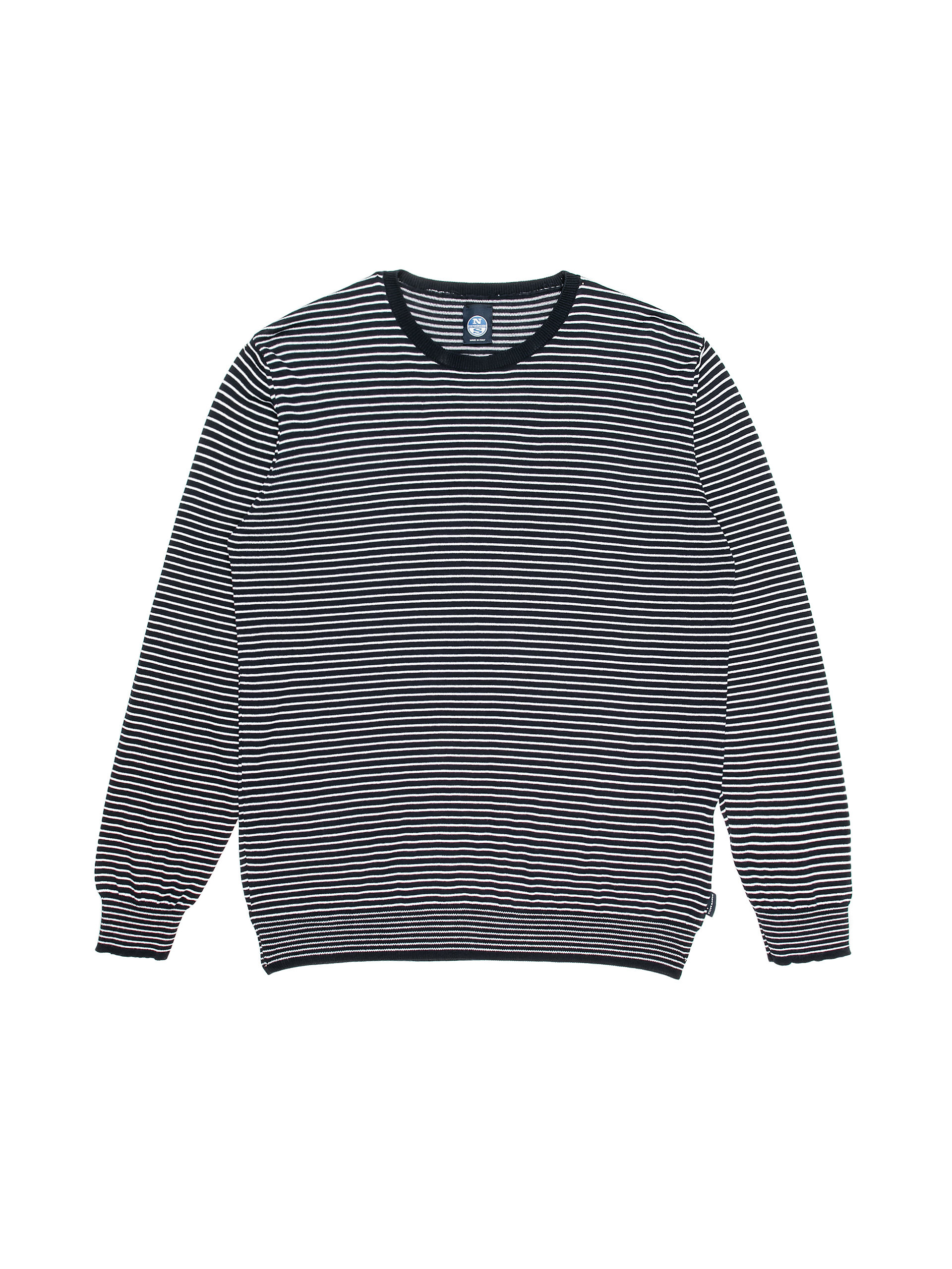 North Sails MEN'S SWEATER STRIPED COTTON 698521