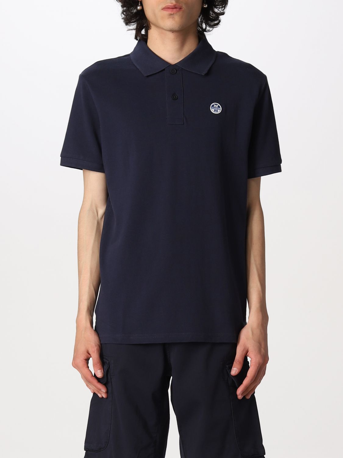 North Sails MUŠK. LOGO ORGANIC COTTON PIKÉ POLO SHIRT 692352