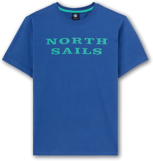 North Sails MUŠK. ORGANIC COTTON MAJICA WITH MAXI LOGO 692793