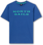North Sails MUŠK. ORGANIC COTTON MAJICA WITH MAXI LOGO 692793