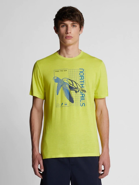Picture of North Sails FREE THE SEA MUŠK. ORGANIC COTTON AND BAMBOO JERSEY MAJICA 692795