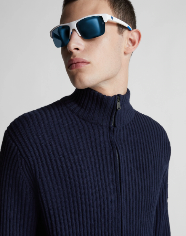 North Sails COTTON AND WOOL ZIP-UP CARDIGAN 699440