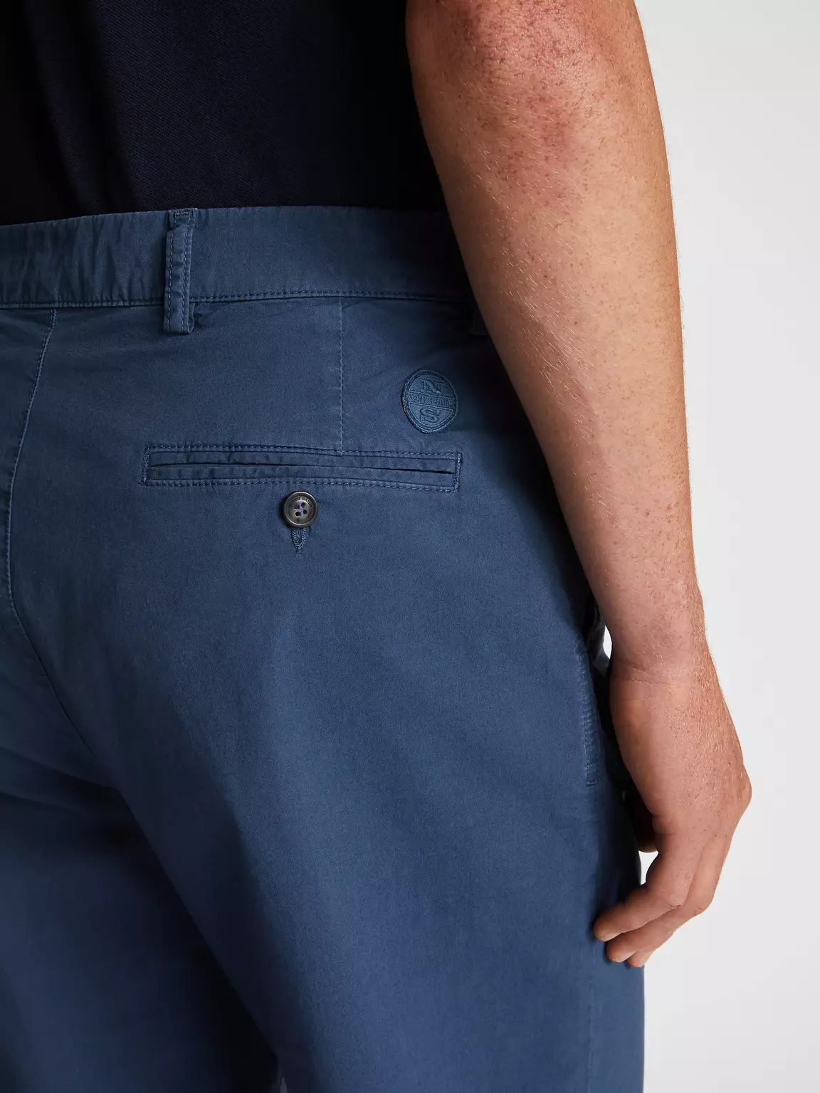 North Sails MUŠK. CHINO ORGANIC COTTON POPLIN BERMUDA KRATKE HLAČE 672936