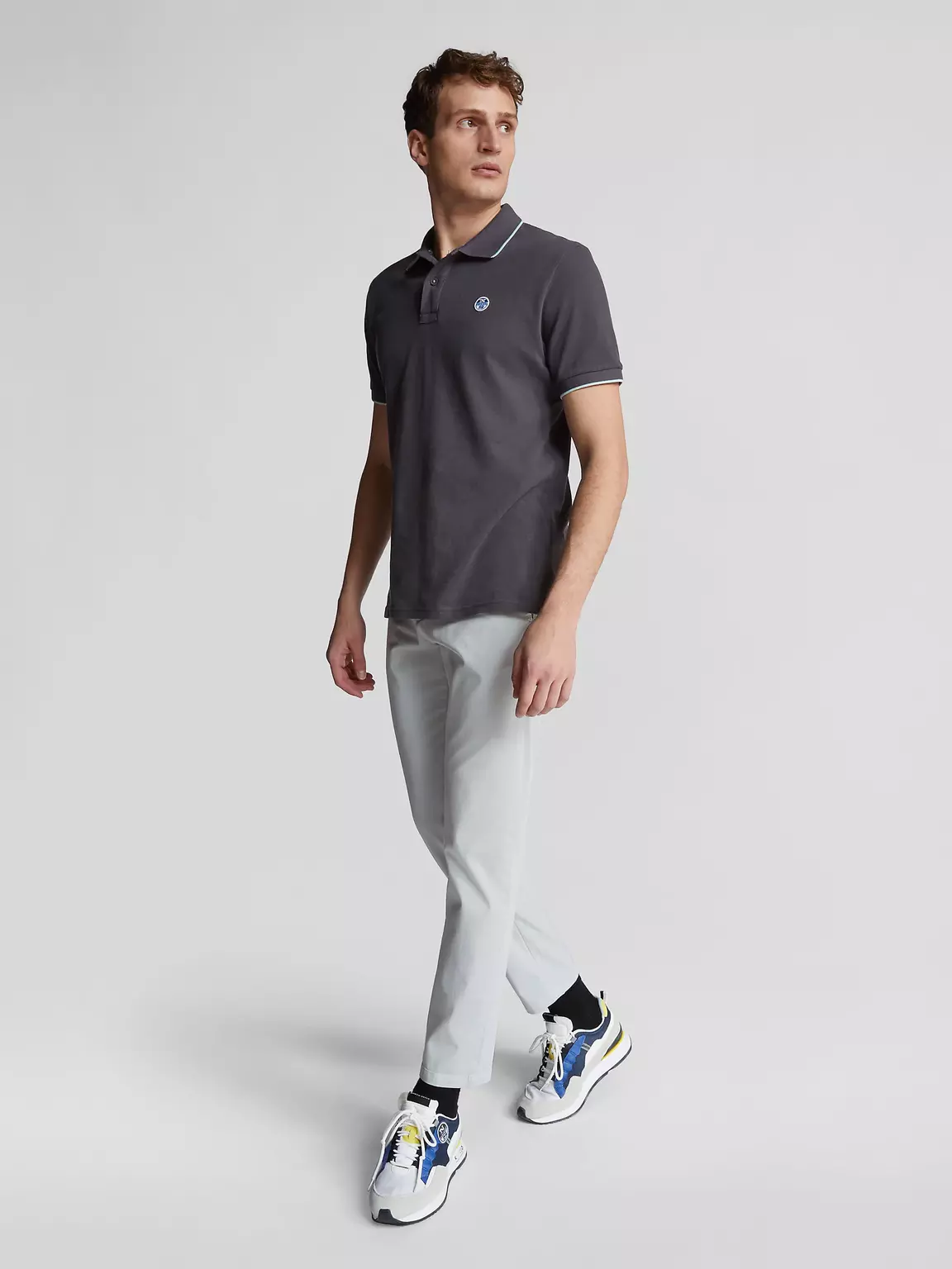 North Sails DEFENDER 1895 MUŠK. SLIM FIT CHINO HLAČE 672930