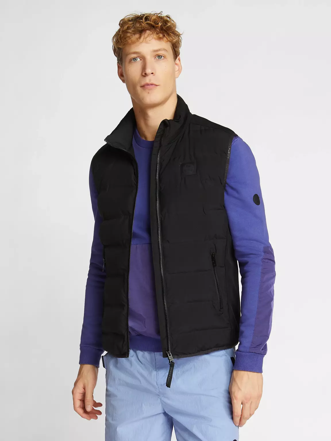 North Sails MUŠK. ORGANIC COTTON FLEECE, flis džemper MAJICA WITH POCKET 421506